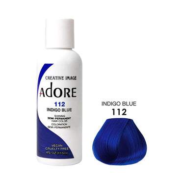 ADORE_Indigo Blue 112 semi-permanent hair color_Cosmetic World